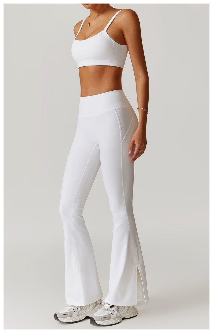 Lavender Vibe Flared Trousers - OwnLifeYoga