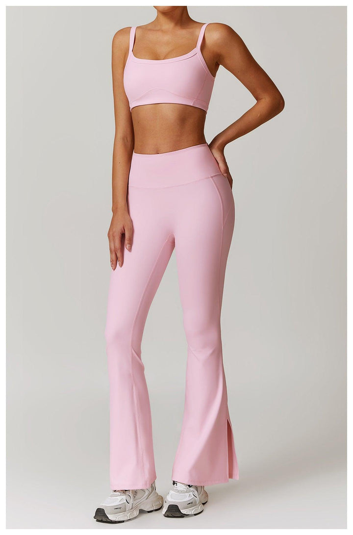 Lavender Vibe Flared Trousers - OwnLifeYoga