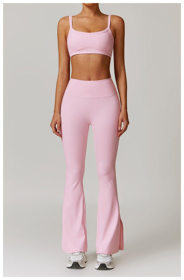 Lavender Vibe Flared Trousers - OwnLifeYoga