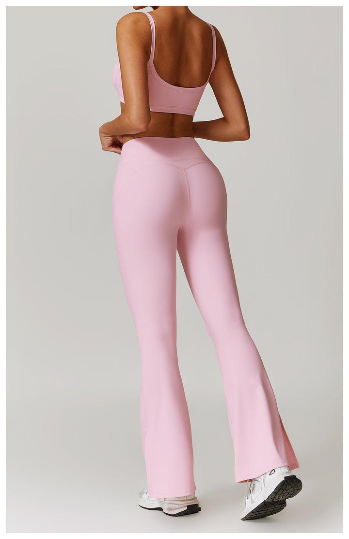 Lavender Vibe Flared Trousers - OwnLifeYoga